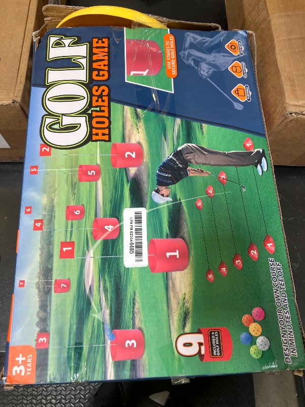 Photo 1 of FOOING Golf Game-9 Hole Set Backyard, Golf Game for Kids and Adults, Golf Practice Games for Lawn, Beach, Yard, Camping, Park