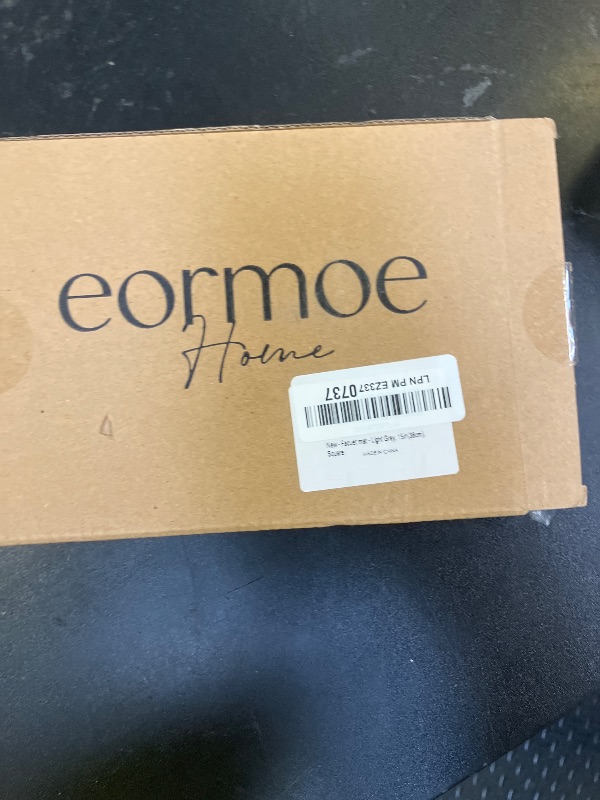 Photo 1 of eormoe Faucet Mat for Kitchen Sink - Wider Diatomite Fast Drying Stone Sink Tray, Super Absorbent, Prevents Moisture Buildup - Faucet Splash Guard for Bathroom Counter (Light Grey, 15x5.3inch)