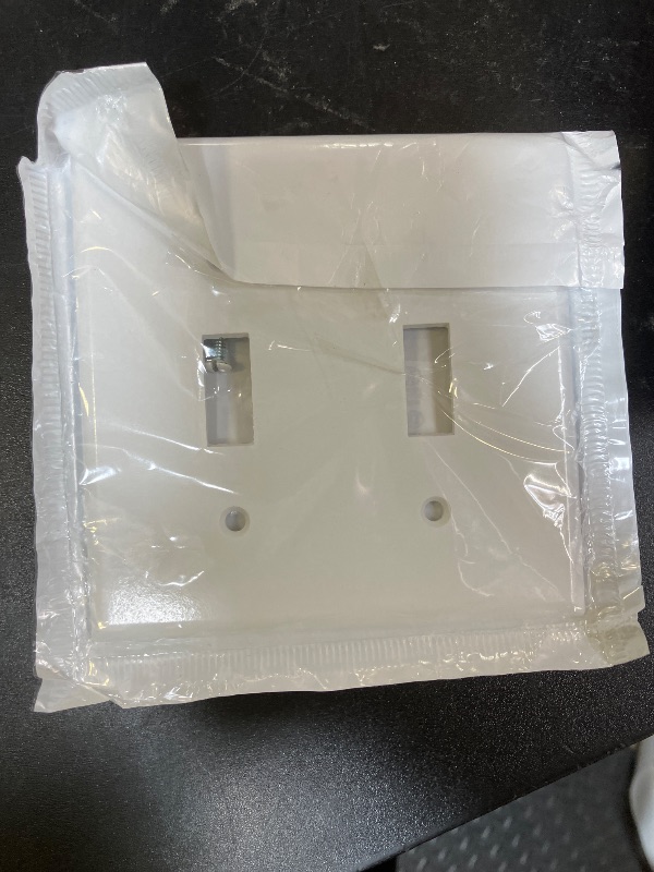 Photo 1 of Leviton Double Toggle Switch, Standard Size, 88009, White
