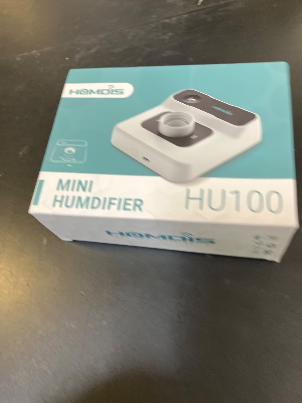 Photo 1 of HOMDIS Portable Humidifiers for Travel, Small Mini Humidifier with Auto Shut-Off, Nightlight and Storage Bag for Hotel, Bedroom or Office, Plant Humidifier Indoor, Green
