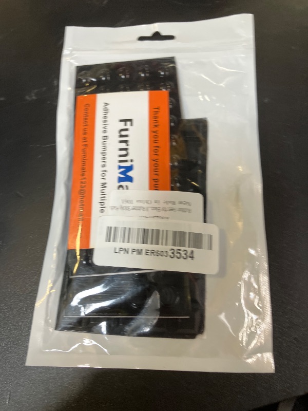 Photo 1 of Adhesive Rubber Feet 122PCS - Black Bumpers Self-Stick Small Sticky Pads for Electronics