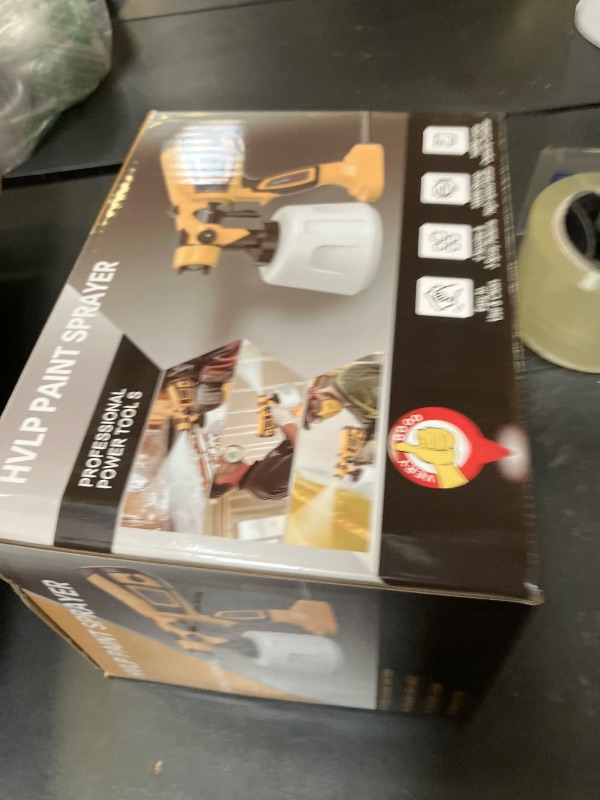 Photo 1 of Paint Sprayer Tool 1000W High Power Electric Spray Paint Gun Easy to Clean for Furniture Cabinets House Painting Gold