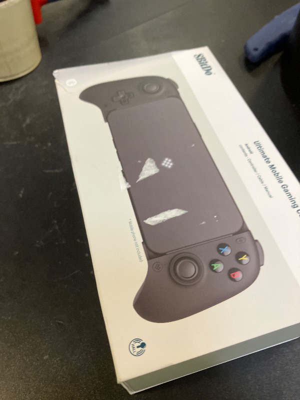 Photo 1 of 8Bitdo Ultimate Mobile Gaming Bluetooth Controller for Android Devices with Hall Effect Joysticks and Hall Triggers, Back Buttons, Mapping and Turbo Function (Black)