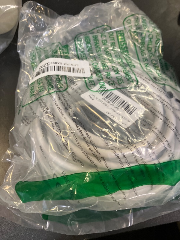 Photo 1 of G-PLUG 25FT RG6 Coaxial Cable Connectors Set - High-Speed Internet, Broadband and Digital TV Aerial, Satellite Sky Cable Extension- Weather-Sealed Double Rubber O-Ring and Compression Connectors White