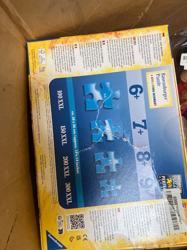 Photo 1 of Ravensburger Magical Unicorns 100 Piece XXL Jigsaw Puzzle for Kids – 13698 | Unique, Pieces | Anti-Glare Surface | FSC Certified, Eco-Friendly | Makes a Great Gift for Ages 4 and Up