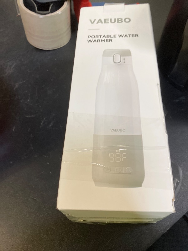 Photo 1 of VAEUBO Portable Bottle Warmer, Nano Film Heating 12 oz,Reservation Function,Fast Charging,55WPower,9000mAhLarge Capacity Lithium Battery,Anti-Dry and Anti-Burn Baby Travel Warmer0