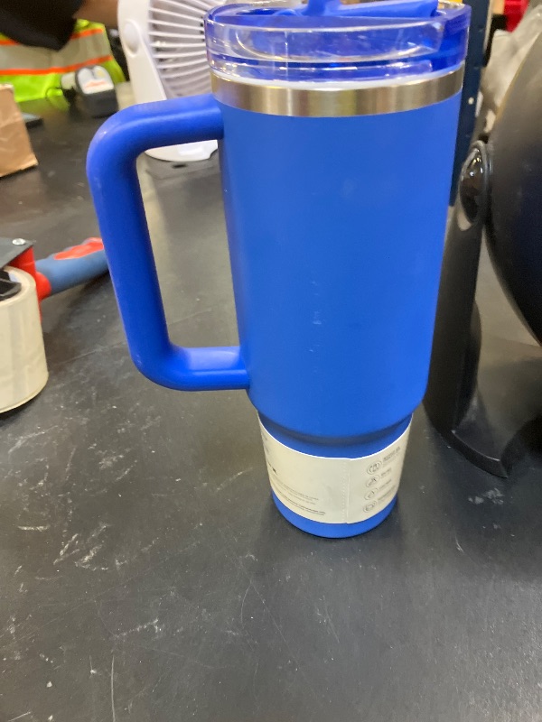 Photo 1 of Stanley Quencher ProTour Flip Straw Tumbler with Leakproof Lid 30 oz | Built-In Straw and Handle | Cup Holder Compatible for Travel | Insulated Stainless Steel Cup | BPA-Free | Royal Blue