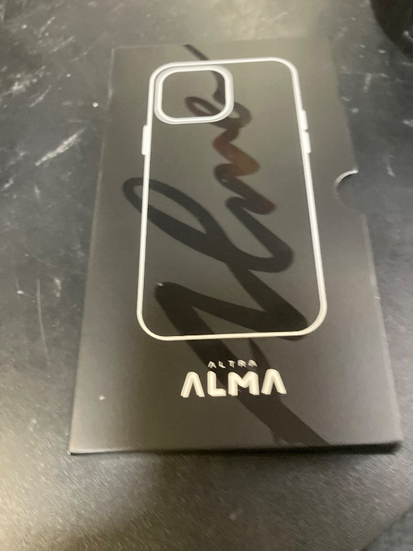Photo 1 of ALTRAALMA for Alcantara Full-Wrap Phone Case for iPhone 15 Series, Compatible with Mag-Safe Wireless Charging, Handmade Full-Wrap Italian Synthetic Suede Cover (for iPhone 15 Pro, Black)