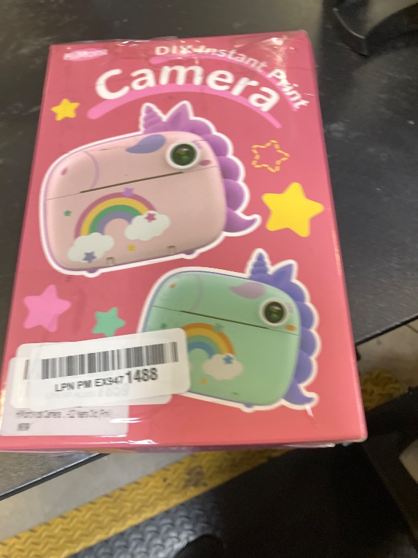 Photo 1 of HiMont Kids Camera Instant Print, Selfie Digital Camara for Kids with Print Paper & 32G Card, 2.5K Video & Instant Print Camera with Color Pens for DIY, Fun Gift for Girls Boys 3-12 Years Old (Pink)
