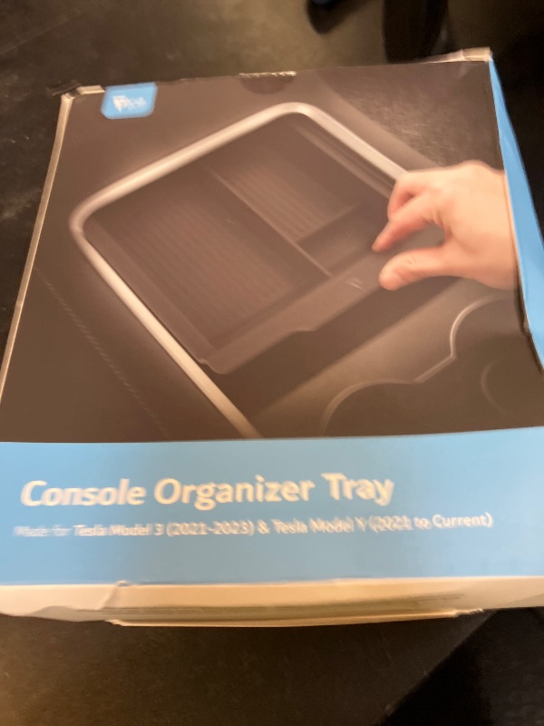 Photo 1 of TUDIA Center Console Organizer Tray Designed for Tesla Model 3 (2021-2023) / Model Y (2021-2024) - [NOT Compatible with Model 3 2024/2025] Smooth Slide Silicone Interior Storage Accessories