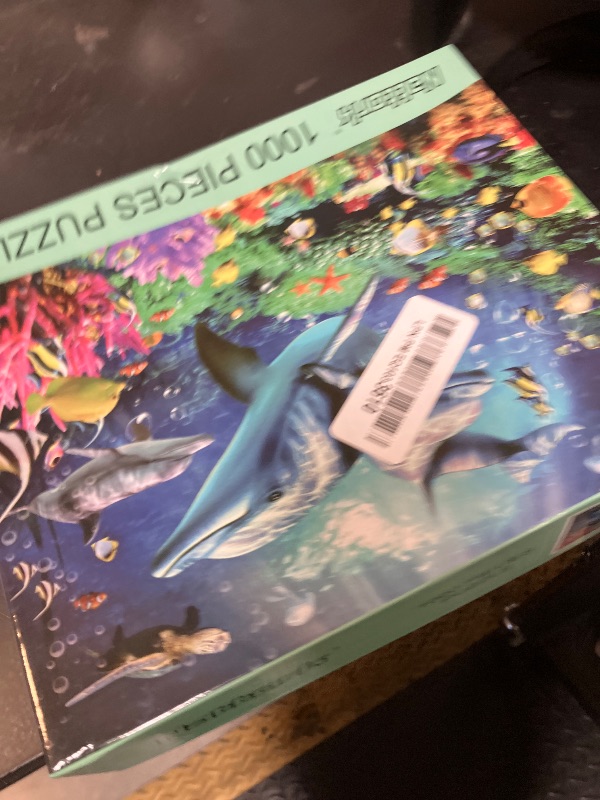 Photo 1 of Nattork Jigsaw Puzzles 1000 Pieces for Adults, Families (Sea World) Pieces Fit Together Perfectly
