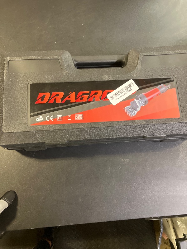 Photo 1 of Dragro 2025 Upgraded Sheep Shears 500W, Professional Electric Sheep Clippers, Farm Livestock Grooming Kit, 6 Speed Heavy Duty Electric Shears for Sheep Alpacas Goats Thick Coat Animals