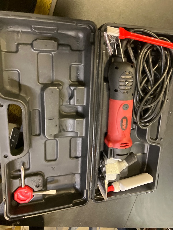 Photo 1 of Dragro 2025 Upgraded Sheep Shears 500W, Professional Electric Sheep Clippers, Farm Livestock Grooming Kit, 6 Speed Heavy Duty Electric Shears for Sheep Alpacas Goats Thick Coat Animals