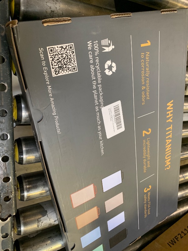 Photo 1 of Titanium Cutting Boards for Kitchen Chopping Board with Handle Large Big Small Kitchen Meat Butcher Block Double Sided Pure Titanium and Wheat Straw PP Not Wood Bamboo Plastic Teak Grey/Beige