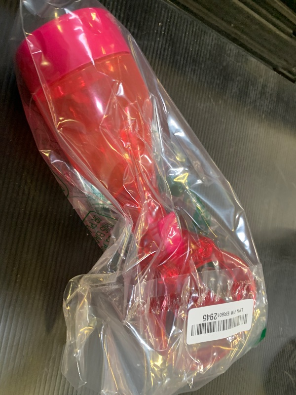 Photo 1 of O2COOL Deluxe Handheld Battery Powered Water Misting Fan, Model Number: FML000100E024RSP