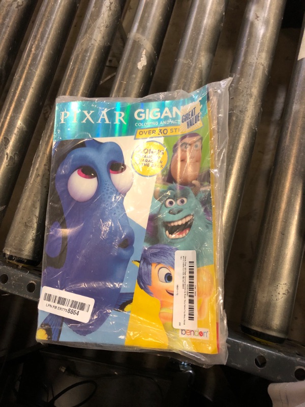 Photo 1 of Disney Pixar 192-Page Coloring and Activity Book; Dory Nemo Toy Story Monsters Inc Inside Out Cars; Bendon 49935
