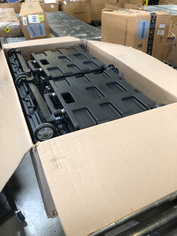 Photo 1 of Olympia Tools 85-010 Grand Pack-N-Roll Portable Tools Carrier with Telescopic Handle, 80 Lb. Load Capacity, Black