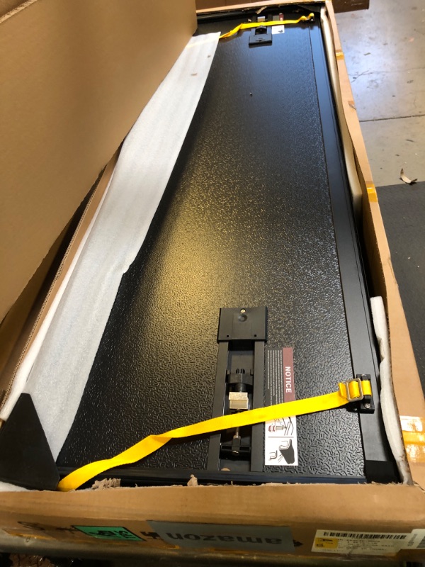 Photo 1 of AUTOSAVER88 FRP Truck Bed Tonneau Cover Hard Tri-fold Fits for Chevy Silverado/GMC Sierra 1500 New Body Style 2007-2025 5.8ft Bed