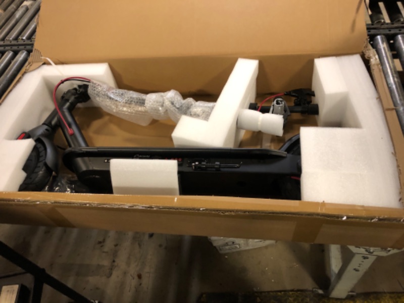 Photo 1 of CYBERGOING Electric Scooter with 430W Peak Motor for Adults, 10" Shock Absorbing Tires, Up to 17-Mile Range & 19 MPH Speed Portable Folding Commuting E Scooter with Dual Breaking System
