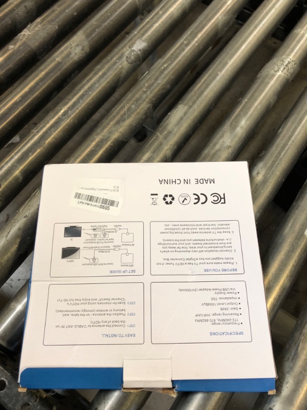 Photo 1 of 4K HD TV Antenna for Local Channels - Amplified Digital HDTV Indoor Antenna with Signal Booster - 360° Long Reception TV Aerial Support All Types TV