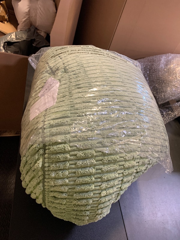 Photo 1 of Blissful Diary Reading Pillow, Large Backrest Pillow with Shredded Memory Foam for Adult & Children, Designed for Bed and Couch Sitting Up, Includes Arms, Pockets and Washable Cover, Sage Green