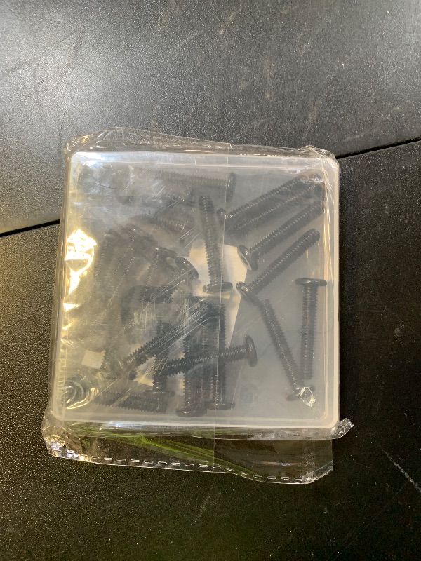 Photo 1 of 25pcs 1/4-20 * 1-1/2"Flat Head Hex Socket Cap Screws,304 Stainless Steel 18-8 Socket Cap Bolts, Furniture Bolts Countersunk Connector Screw, Full Thread,Black Oxide with Hex Spanner
