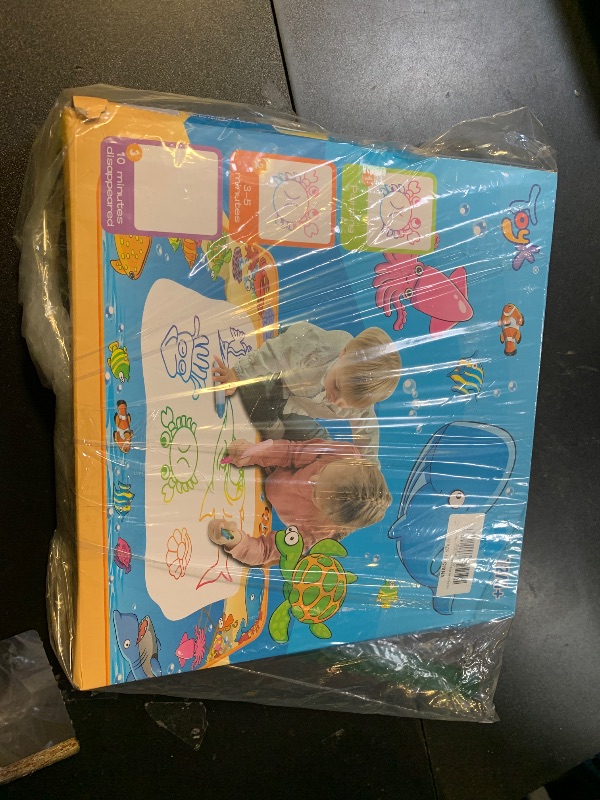 Photo 1 of Water Doodle Mat - Kids Painting Writing Color Doodle Drawing Mat Toy Bring Magic Pens Educational Toys for Age 2 3 4 5 6 7 Year Old Girls Boys Age Toddler Gift