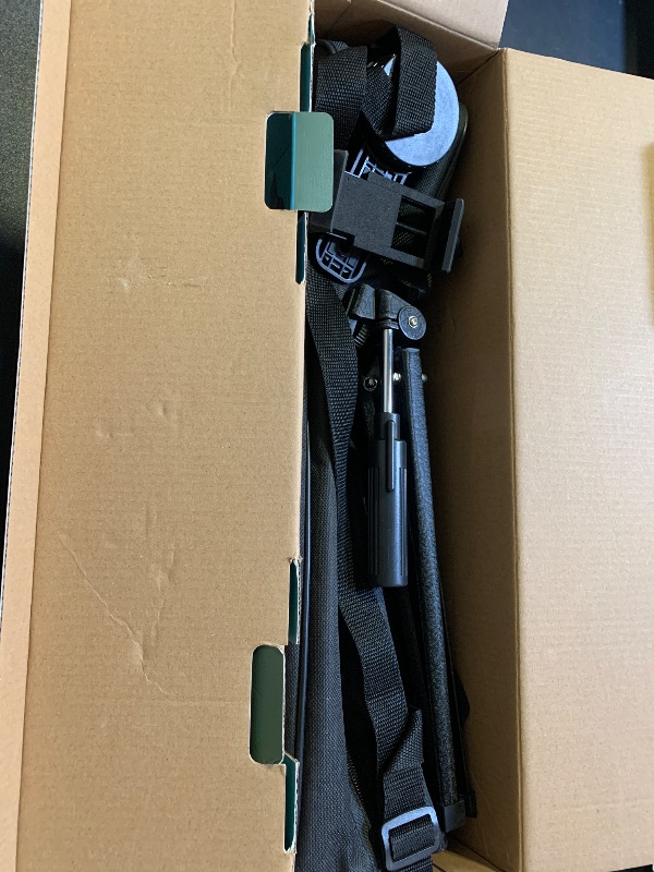 Photo 1 of Gosky Flagship DiamondEdge 20-60x80 Spotting Scope with Tripod, Carrying Bag and Quick Phone Holder - BAK4 High Definition Waterproof Spotter Scope for Bird Watching Wildlife observing,Green