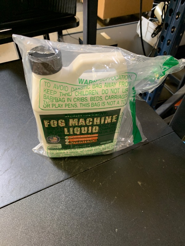 Photo 1 of Fog Machine Liquid - 32 oz Tillbrook Fog Machine Fluid - High Density & Long-Lasting Fog Juice - Low-Lying, Universal, Water-Based Solution for Spooky Halloween Parties, Haunted Houses, & Concerts