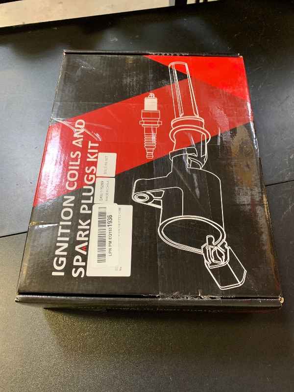 Photo 1 of ECCPP UF-529 4 ignition coils with 4 iridium Spark Plugs for Volkswagen for MK5 MK6 GTI for Jetta for Golf for Passat for TIGUAN A3 A4 A5 A6 A7 Q5 Q7 R8 S4 S5 06-16 2.0T 3.0T 2.5L 3.2L 4.2 5.2 5C1688