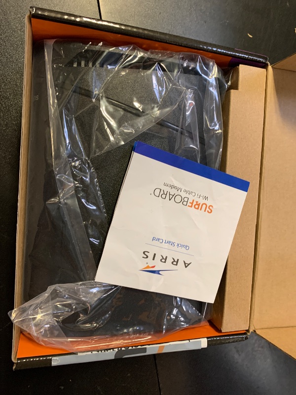 Photo 1 of ARRIS (G18) - Cable Modem Router Combo - Fast DOCSIS 3.1 Multi-Gigabit WiFi 6 (AX1800), Approved for Comcast Xfinity, Cox, Spectrum & More