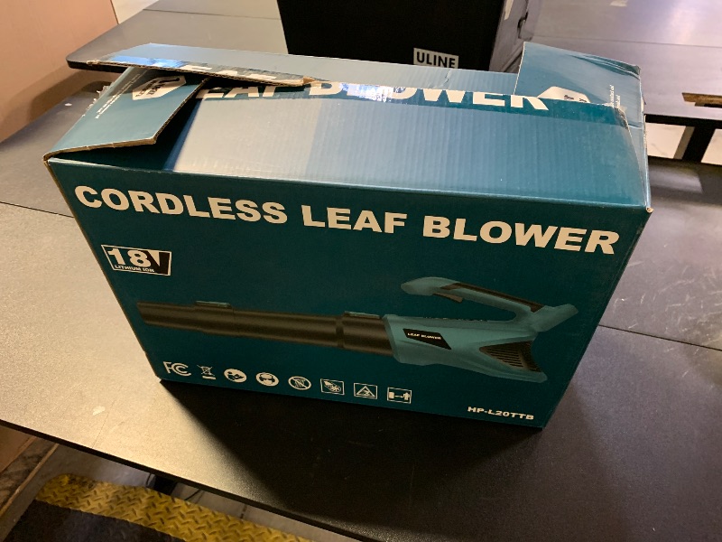 Photo 1 of HEINPRO Cordless Leaf Blower Up to 500CFM Compatible with Makita 18V Battery (Tool Only), Electric Leaf Blower Cordless with 5 Speed Modes, Handheld Battery Powered Leaf Blowers for Lawn Care