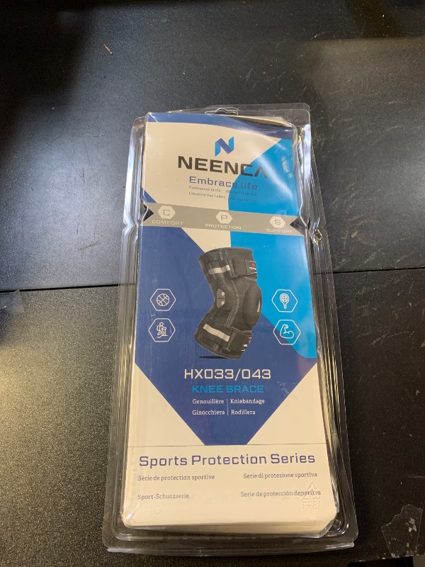 Photo 1 of NEENCA Professional Knee Brace for Knee Pain, Hinged Knee Support with Removable Dual Side Stabilizers, Strong Stability for Joint Pain Relief, Arthritis, Meniscus Tear, ACL, PCL, MCL, Runner, Workout