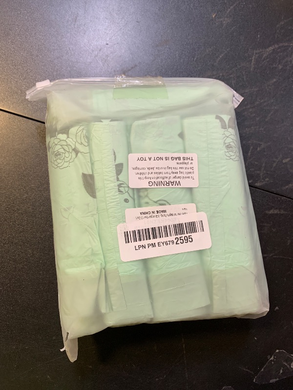 Photo 1 of 4 Gallon Small Trash Bags 120pcs No-Tearing Drawstring 1.1 Mil Thick Garbage Bags for Bathroom Kitchen Toilet Home Office and Bedroom