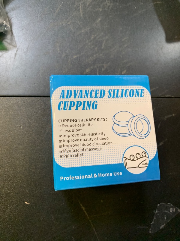 Photo 1 of Excitsayno Silicone Cupping Therapy Sets, Cupping Kit for Massage Therapy,Anti Cellulite Cup, for Cellulite Reduction Joint Pain Muscle Pain