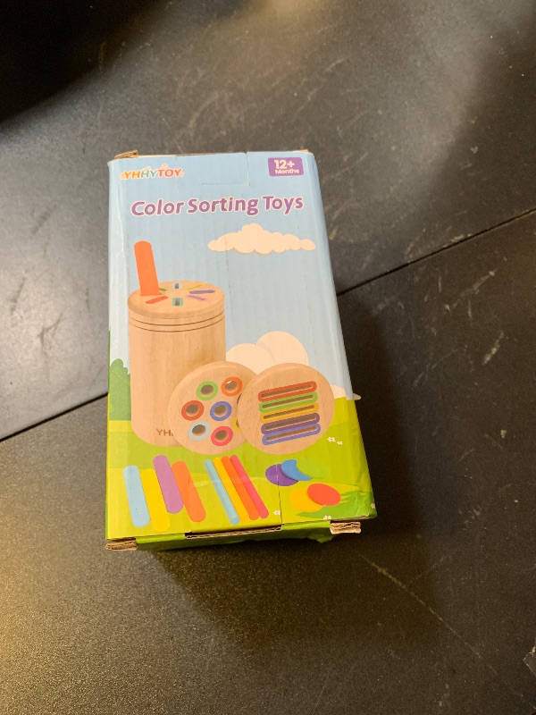 Photo 1 of YHHYTOY Montessori Toys for 2 3 4 Years Old, 3 in 1 Educational Sensory Color Sorting Toys for Toddlers 1-3, Fine Motor Skills Preschool Learning Activities, 2 3 4 Year Old Girls Boys Birthday Gifts