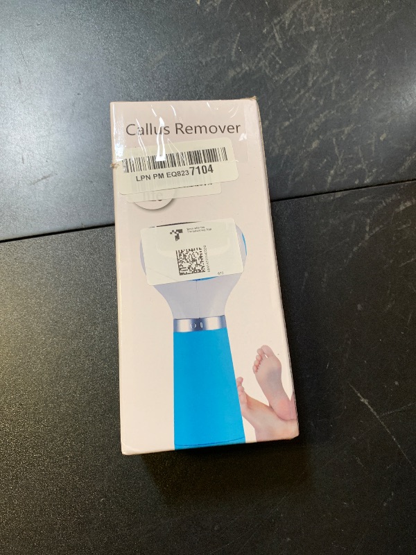 Photo 1 of Foot Callus Remover Tool | Batteries Not Included – High-Speed Foot Grinder with Easy-to-Replace Roller – On-The-Go Electric Callus Remover for Feet | Pedicure Tools for Feet Smoothing