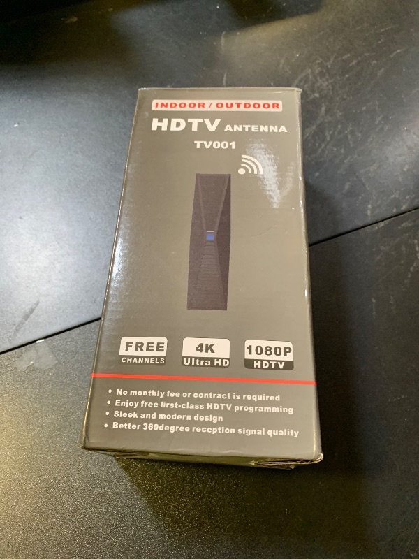 Photo 1 of 2025 Antenna for Smart TV for Local Channels,TV Antenna Indoor for Long Range Reception, Digital Antenna for Easy Installation and All Smart/Old TVs, Supports 4K 1080P HD VHF UHF