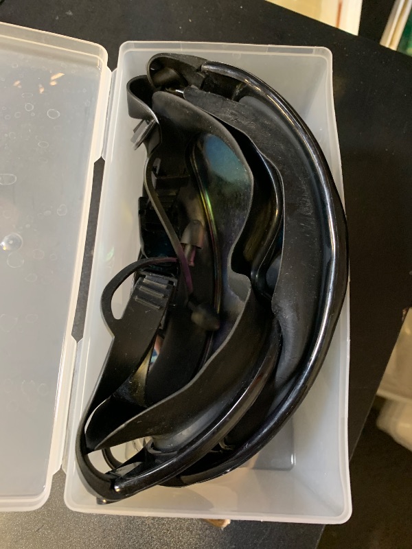 Photo 1 of Swim Goggles 2 Pack, Wide View Anti Fog&UV Swimming Goggles for Audlt, No Leaking Swim Glasses for Men Women Youth
