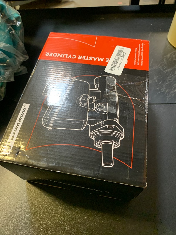 Photo 1 of A-Premium Brake Master Cylinder with Reservoir and Sensor Compatible with Honda Vehicles - Civic 1992-1995, Civic del Sol 1995-1997, fits model with 4-Wheel ABS - Replace OE# 46100SR3831
