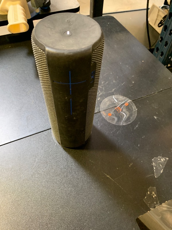 Photo 1 of Ultimate Ears MEGABOOM 4 Portable Waterproof Bluetooth Speaker, 360-Degree Sound, Thundering Bass, 147ft Range, 20-Hour Battery, Floating Speaker - Black