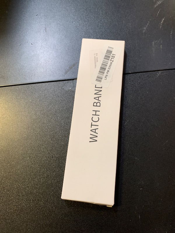 Photo 1 of NYENEIL Compatible with Apple Watch Band 42mm 44mm 45mm Ultra 49mm for iWatch SE Lightweight Resin Wristband Bracelet Strap Series 8 7 6 5 4 3 2 1 Mens Womens (silver+white, 42MM/44MM/45MM/49MM)