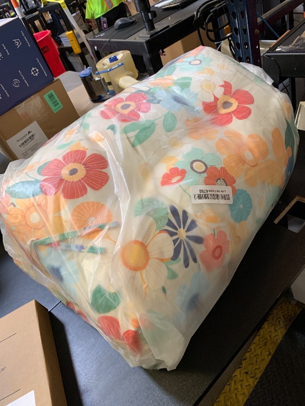 Photo 1 of Uthem Rocking Chair Cushion, Waterproof Chairs Cushions for Adirondack Chairs Patio Chair High Back Thicked Cushions Outdoor and Indoor with Ties, Daisy