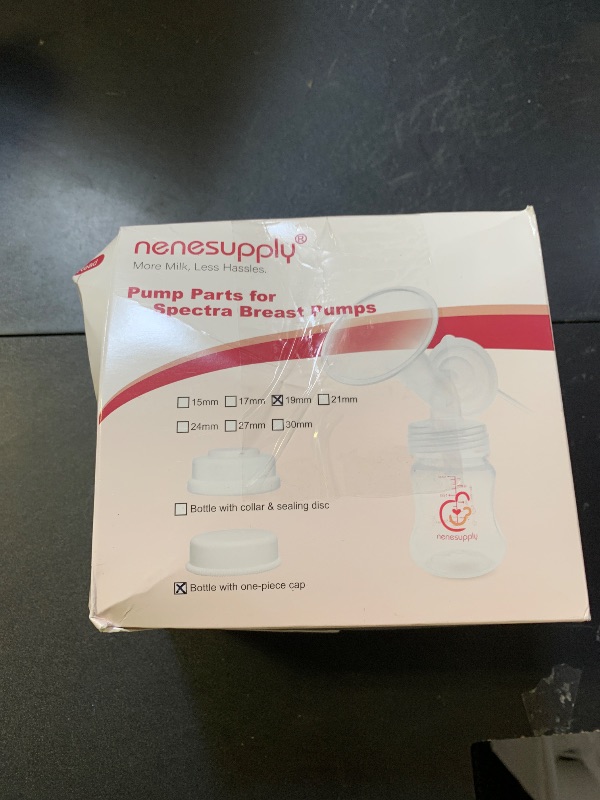 Photo 1 of Nenesupply Pump Parts Compatible with Spectra S2 S1 9 Plus Breast Pump to Replace Spectra Pump Parts S2 Accessories Flange 19mm Duckbill Valve Tubing Pumping Bottles Backflow Protector