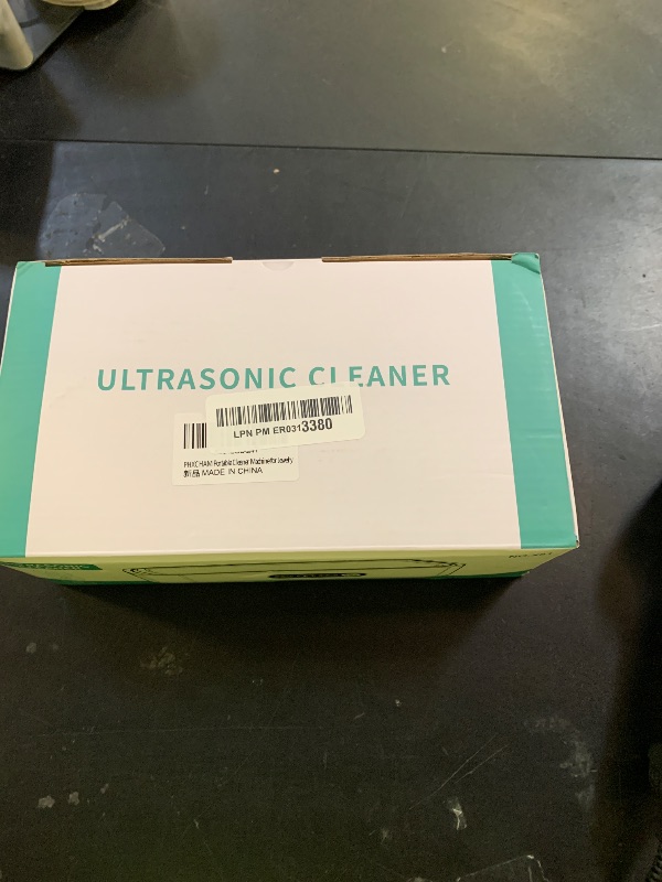 Photo 1 of Digital Ultrasonic Jewelry Cleaner, 3 Modes with Digital Timer, Sonic Cleaner Machine for Jewelry, Eyeglasses, Rings?Watch Strap (White)