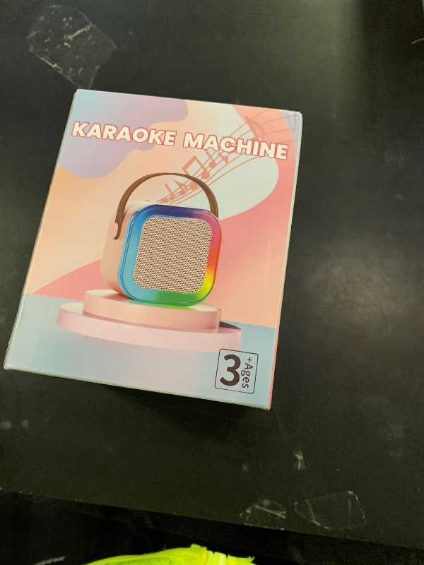 Photo 1 of Mini Karaoke Machine for Kids Adults, Portable Bluetooth Speaker with 2 Wireless Karaoke Microphones,2025 TOP Birthday Gifts Toys for Boys 3,4, 5, 6, 7, 8+Years Old Toddler Karaoke Player