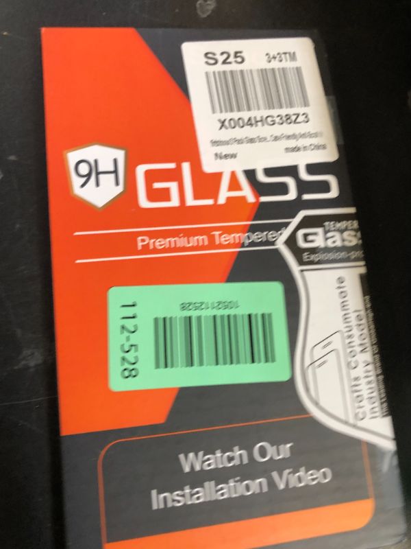 Photo 1 of firtstnow 3 Pack Glass Screen Protector for Samsung Galaxy S25 [6.2 inch] + 3 Pack Camera Lens Protector, 9H Tempered Glass, Fingerprint Unlock, HD Clear Case Friendly Anti-Scratch