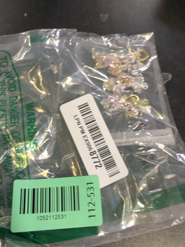 Photo 1 of CUBLIVE 24PCS Nail Charms Y2k Alloy Nail Art Rhinestone Charms 3D Heart Star Bow with Rhinestones Cherry Nail Gems Shiny Jewelry Nail Decorations Accessories Supplies (AD24)