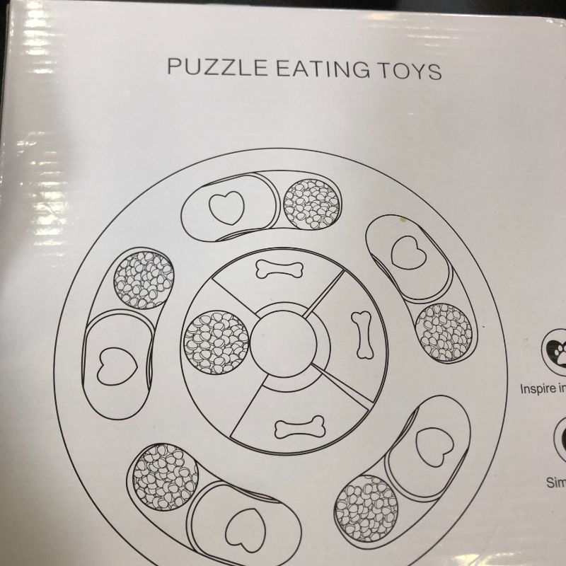 Photo 1 of DR CATCH Dog Puzzles,Dogs Food Puzzle Feeder Toys for IQ Training & Mental Enrichment,Dog Treat Puzzle(Pink)