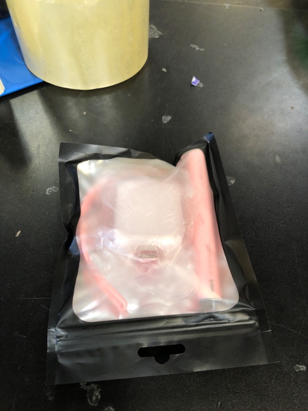 Photo 1 of [with Safety Lock] Clear Case for Samsung Galaxy Buds FE(2023)/Buds 2 Pro(2022)/Buds 2(2021)/Buds Pro(2021)/Buds Live(2020),Accessories with Anti-Lost Keychain/Silicone Wrist Strap(Pink)